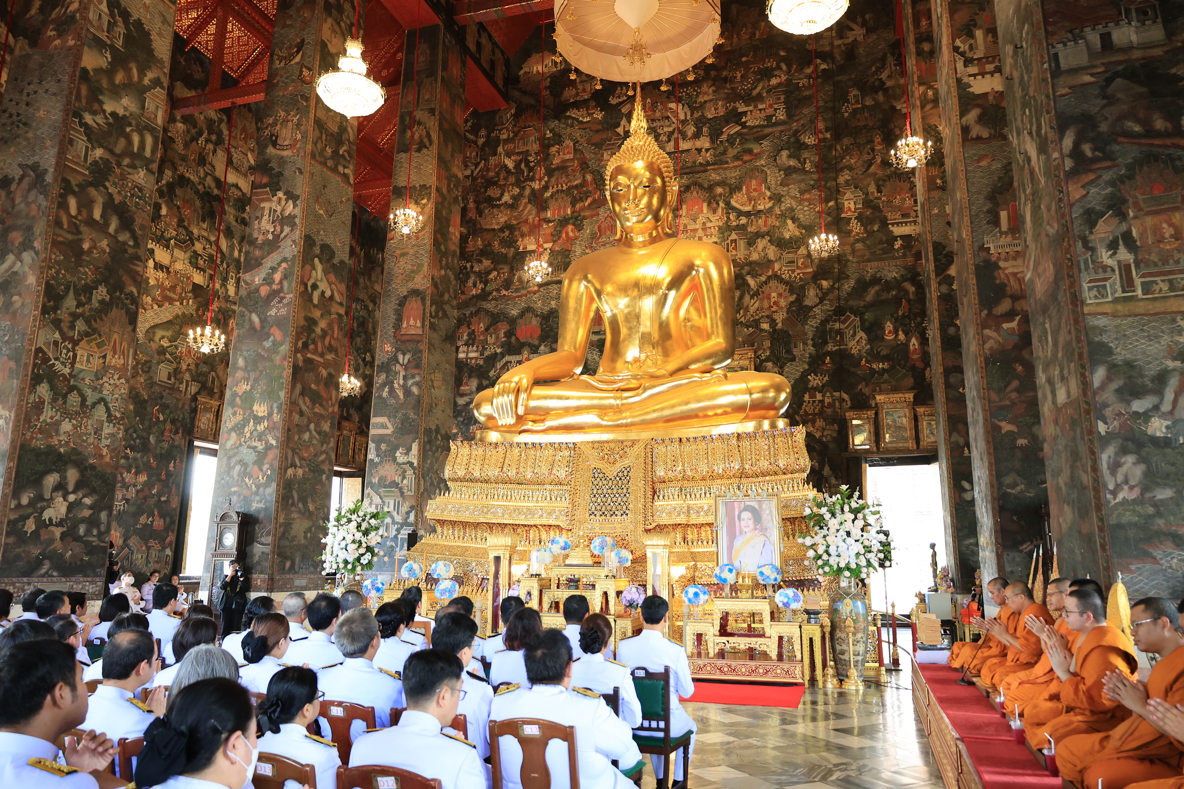 title - ส.ป.ก. ร่วมพิธีสวดพระพุทธมนต์ถวายเป็นพระราชกุศล เนื่องในวันคล้ายวันสวรรคตสมเด็จพระนางเจ้าสิริกิติ์ พระบรมราชินีนาถ พระบรมราชชนนีพันปีหลวง 24 ตุลาคม 2569